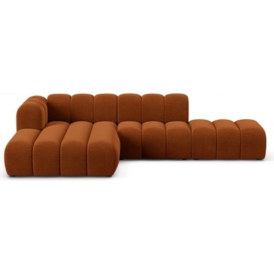 Micadoni Оранжев ъглов диван (ляв ъгъл) Lupine - Micadoni Home (MIC_0LCO_44_F1_LUPINE4)