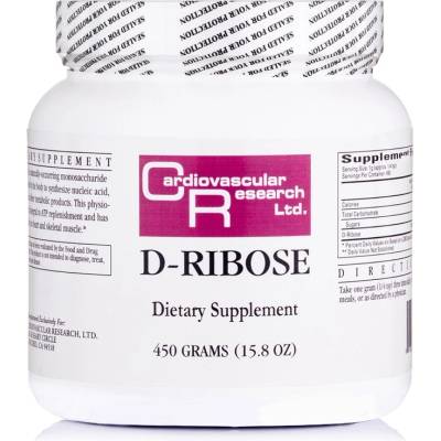 Ecological Formulas D-Ribose, 450 g, Ecological Formulas (13196 EF)