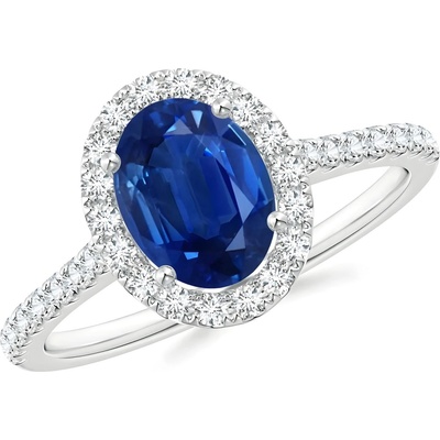 HARAHU Пръстен RO-35618 Blue - Сребърен / Син / 55mm KP35618 (RO-35618)