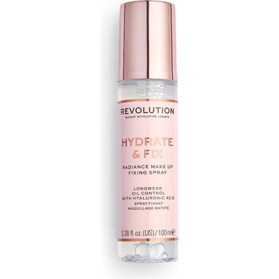 Makeup Revolution Hydrate & Fix Setting Spray Фиксатор за грим 100ml