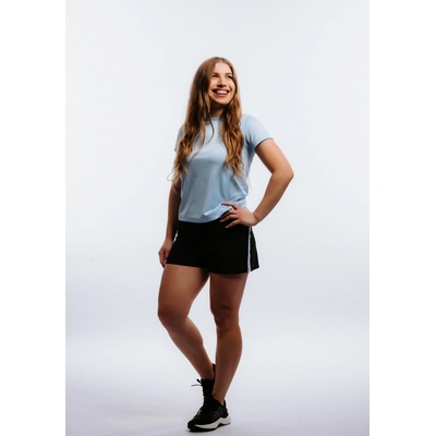 Anta dámské běžecké kraťasy Shorts-862225506-3-SS22_Q2-Basic Black/Sky Blue