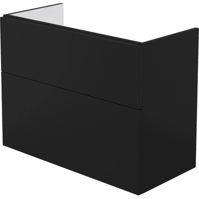 Deante Tubo skříňka 80x38.5x60 cm pod umyvadlo závěsná černá STU_NU81