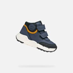 Geox Синя детска боса обувка Geox Flexyper Mini Geox | Sin | Момчешки | 20