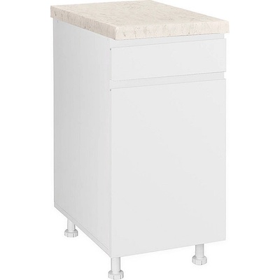 Matis Кухненски шкаф долен Aura D45 KF B бял