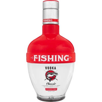 Fishing Red 40% 0,5 l (čistá fľaša)