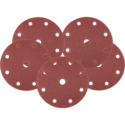 NEO TOOLS Шлифовъчни дискове 150 mm, P80, 5 бр. , с 9 отвора за 04-721 08-992 (08-992)