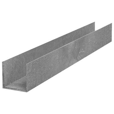 Recyklát žlab malý 100x100 mm,1,2 m,mix