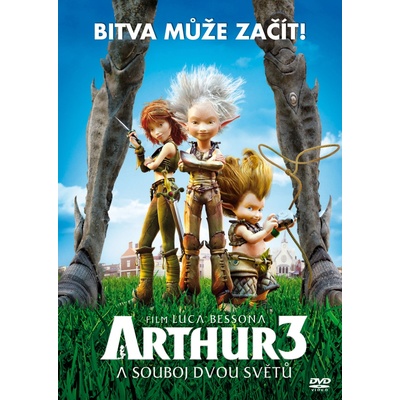 Arthur 3 a souboj dvou světů DVD
