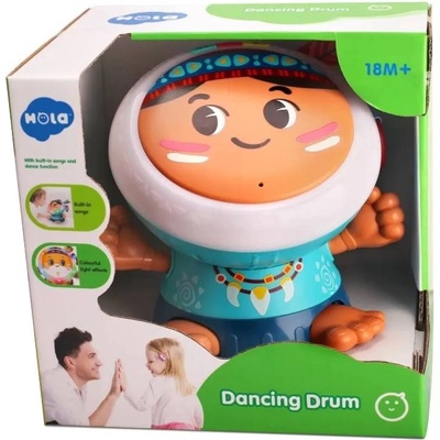 HOLA Детска играчка Hola toys - Танцуващ барабан (HolaE9999C_Albastru)
