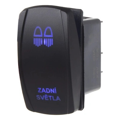 Rocker2 spínač ZADNÍ SVĚTLA 12/24V, 47141