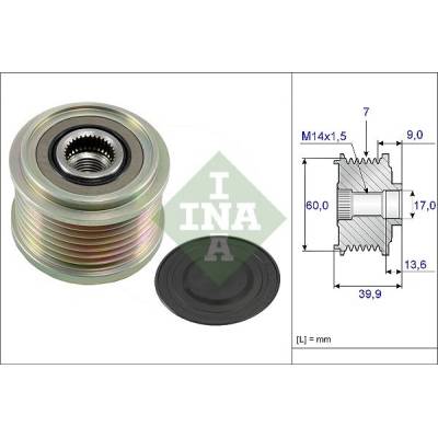 Předstihová spojka Schaeffler INA 535 0215 10 IN 535021510
