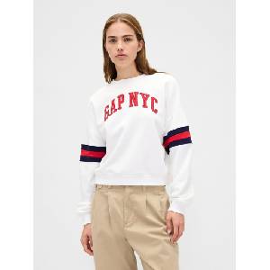 GAP Oversize суитчър VintageSoft GAP GAP | Byal | ЖЕНИ | XXS