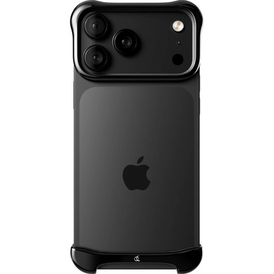 Arc Pulse - titánový ochranný rám na iPhone 17 Pro, onyxovo čierny ARC-AP-TI-TBK-APL-IP-17-PRO