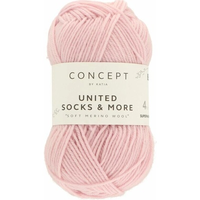Concept by Katia United Socks & More 09 svetlo ružová