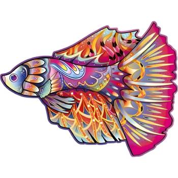 HARAHU Дървено пъзел - Guppy / M KP22004 (22004)