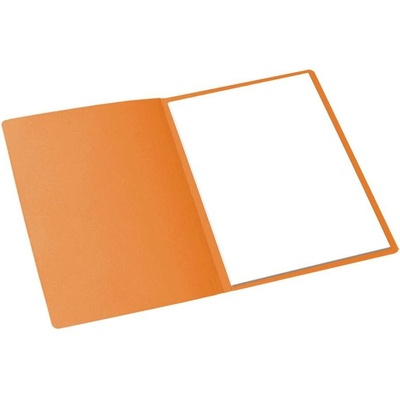 Odkládací mapa 250 A4 bez klop oranžová