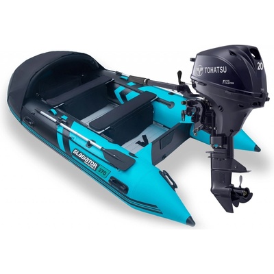 Gladiator C370 AL a Tohatsu MFS20ES