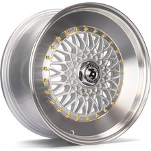 79WHEELS SV-F 7x15 4x100/114,3 ET30 silver lip polished