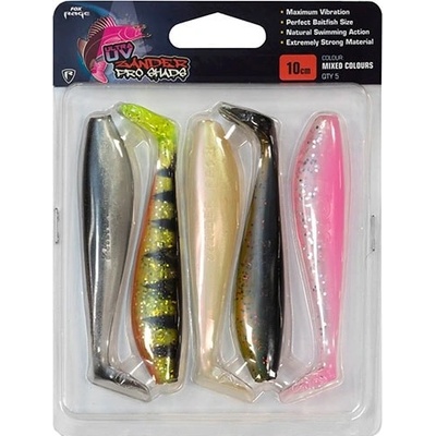 Fox Rage Gumová Nástraha Zander Pro Mixed UV Colour 5ks - 10cm