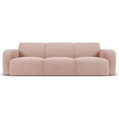 Micadoni Розов диван от плат букле 235 cm Molino - Micadoni Home (MIC_3S_101_F1_MOLINO3)