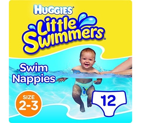 Huggies Little Swimmers 2-3/3-8 kg 12 ks