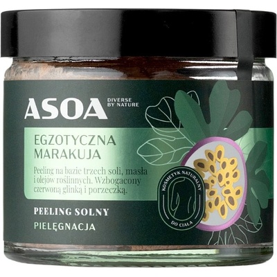 Asoa Exotická marakuja tělový peeling 250 ml