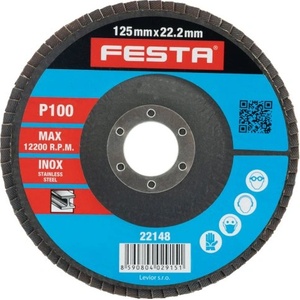 FESTA Шлифовъчен диск с ламели 125 p100 22148.01 (22148.01)