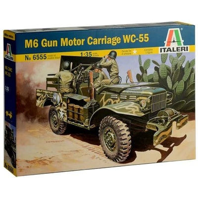 Italeri M6 Gun Motor Carriage WC 55 1:35