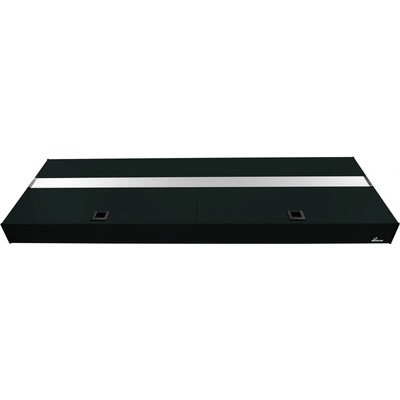 Diversa LED Expert 2 x 30W Akvarijní kryt hliníkový rovný černý 200 x 60 cm