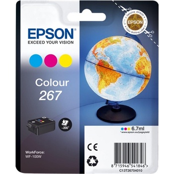 Epson 267 Оригинално мастило (цветно) (oei c13t26704010-267 16401)