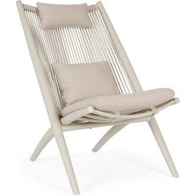 Bizzotto Aloha ПЯСЪЧНО ЛАУНДЖ КРЕСЛО С ВЪЗГЛАВНИЦА (0660445)