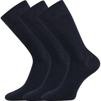 Lonka ponožky Eli 3 pár tmavě modrá