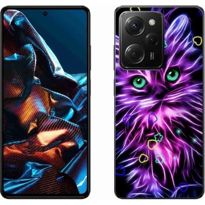 Pouzdro mmCase Gelové Xiaomi Redmi Note 12 Pro 5G - abstraktní kočka