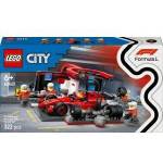 LEGO® LEGO® City F1® Pit Stop & Pit Crew with Ferrari Car, 322 pcs