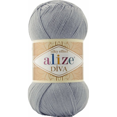 Alize Diva 355 šedá
