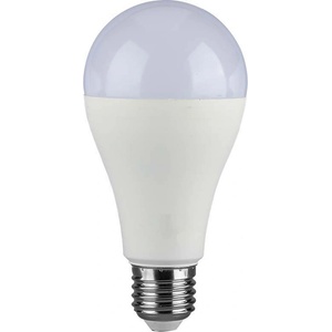 V-TAC led Крушка 15w e27 a65 Термо Пластик 6500k - 214455 (214455)
