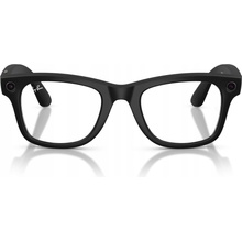 RAY-BAN META WAYFARER Bridge & nosepads High Bridge Fit Frame Matte Black Lenses Clear RW4012 601SSB50