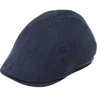 Fiebig Headwear since 1903 pánská modrá 6dílná letní lněná bekovka
