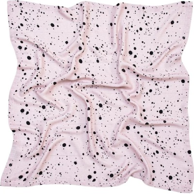 Sleepee Big Nappies Mušelínová bambusová plena 75x75cm růžová 1 ks