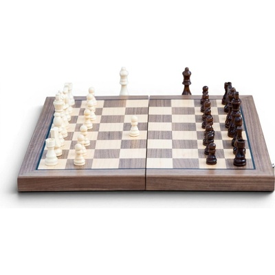 Dřevěné magnetické šachy Sapele