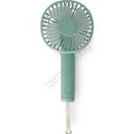 EUROLAMP Презареждаем джобен вентилатор 5W/5V 1200 mAh тюркоазен (EU0688)