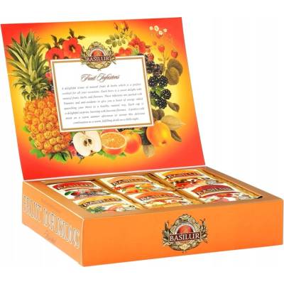 Basilur Fruit Infusions sada ovocných čajov 6 x 10 x 1,8 g