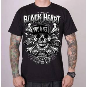 Black heart мъжка тениска black heart - sinner - ЧЕРНА - 12714