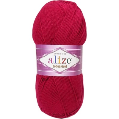 Alize Cotton Gold 390 třešeň