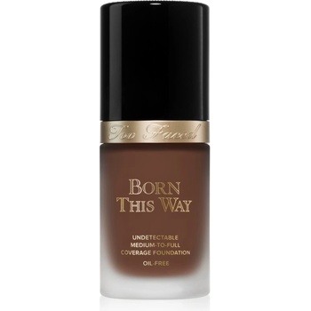 Too Faced Born This Way Flawless Coverage Natural Finish Foundation krycí make-up pre prirodzený vzhľad Ganache 30 ml