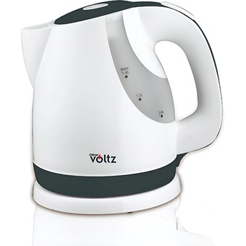 Voltz Електрическа кана Oliver Voltz OV51230V, 2200W, 1, 6 литра, Вграден нагревател, Бял/Черен - Код G9033 (G9033-3800237046140)
