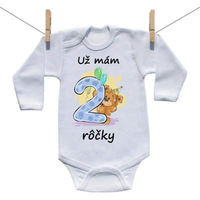 Boodyy Body s dlhým rukávom Už mám 2rôčky