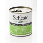 Schesir Nature Chicken with Green Peas пилешки филенца и грах 285gr