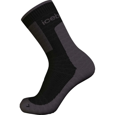 Icebreaker M Mer Hike+ Medium Crew BLACK/OBSIDIAN