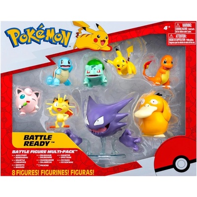 Jazwares Pokemon Battle 8 Pack (pkw4101)